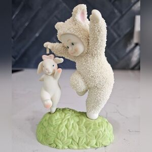 Vintage Department 56 Snowbunnies "The Bunny Dance"